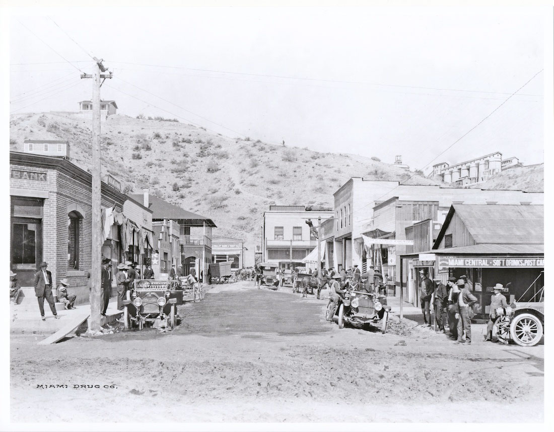 Downtown Miami, Arizona, 1912