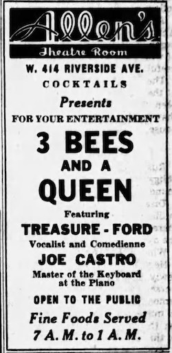 Ad for 3 Bees and a Queen