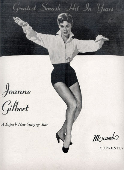 Joanne Gilbert at Mocambo