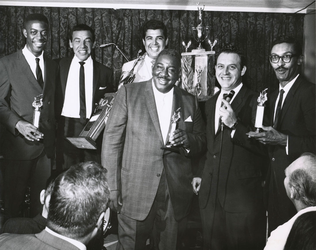 Howard Carroll, Buddy Rich, Joe Castro, Big Miller, Buddy Banks